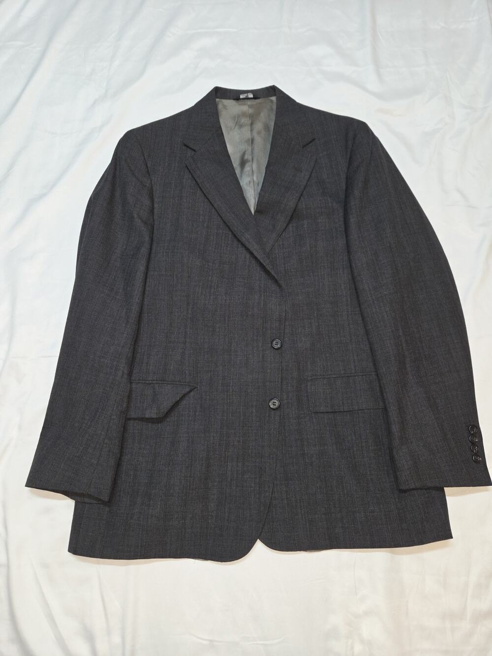 Polo University Men's 44r Ralph Lauren Sport Jacket Blazer Grey Wool